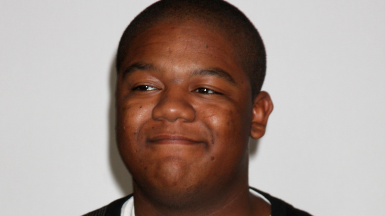 Kyle Massey frowning