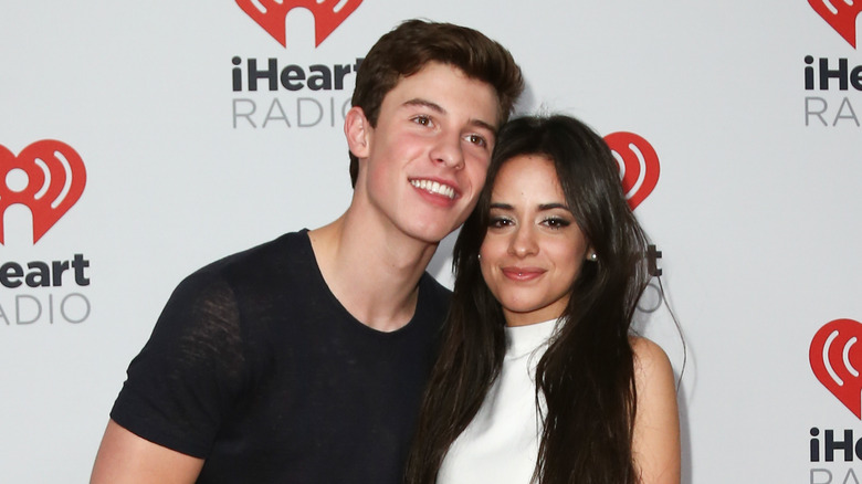 Shawn Mendes and Camila Cabello posing together