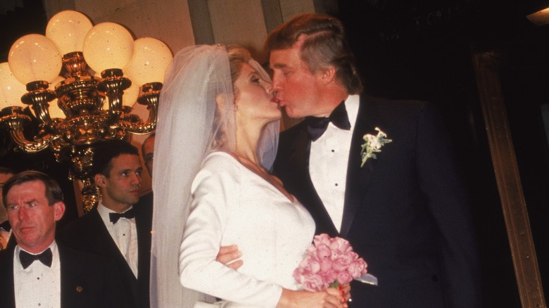 Marla Maples and Donald Trump