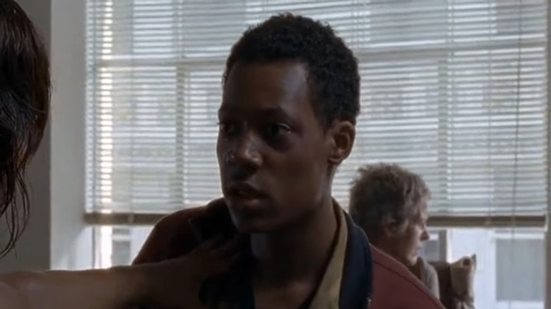 Tyler James Williams Walking Dead screenshot