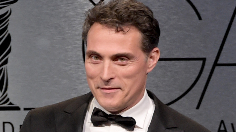 Rufus Sewell smiling