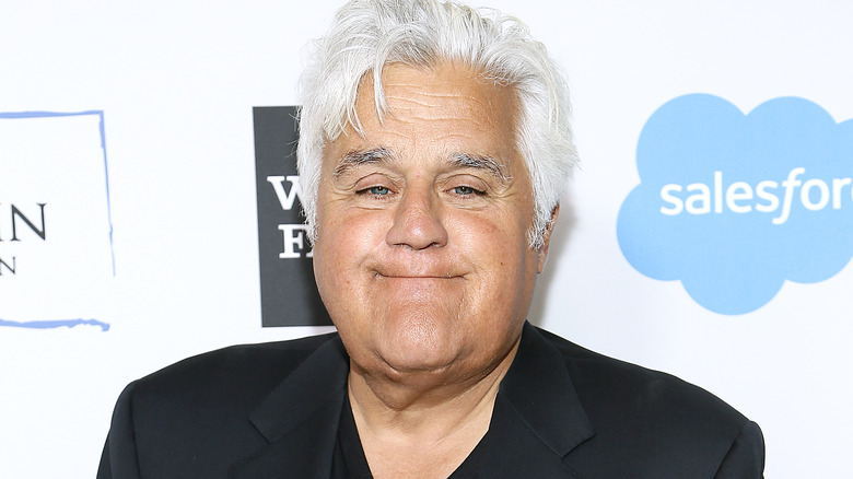 Jay Leno smiling at event