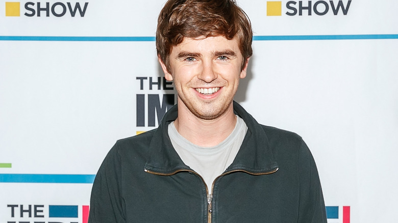 Freddie Highmore smiling 