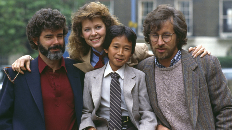 Ke Huy Quan, George Lucas, and Steven Spielberg