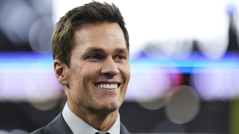 Tom Brady smiling