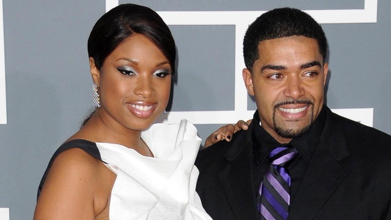 Jennifer Hudson and David Otunga smiling