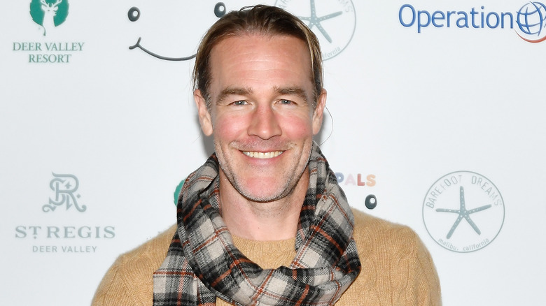 James Van Der Beek smiling