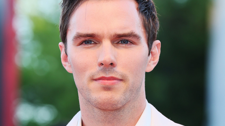 Nicholas Hoult posing