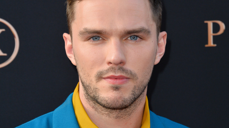 Nicholas Hoult posing