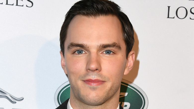 Nicholas Hoult smiling