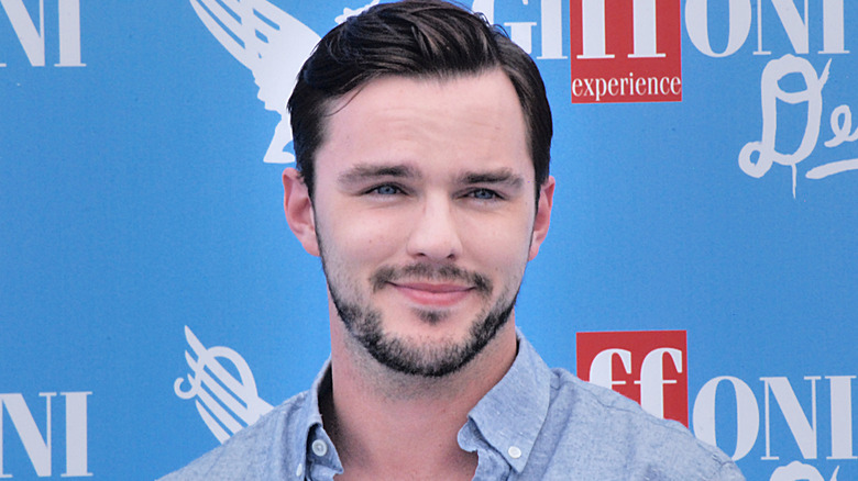 Nicholas Hoult smiling