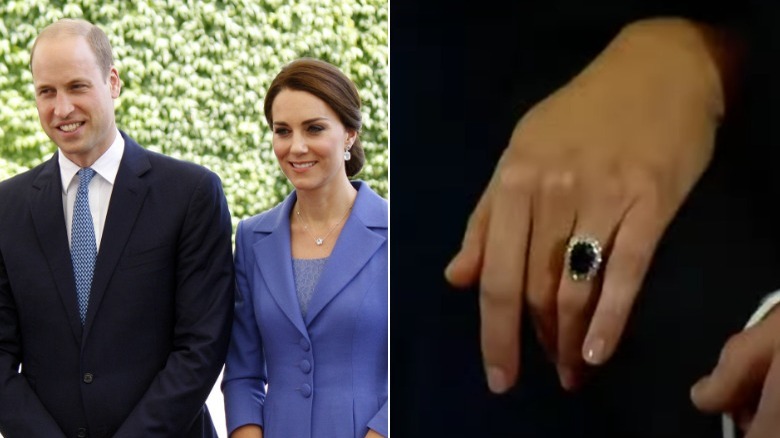 Prince William and Kate Middleton, ring