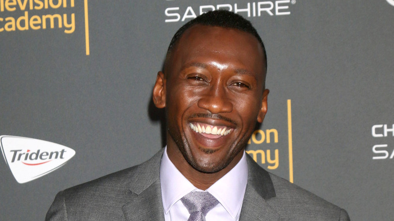 Mahershala Ali laughing