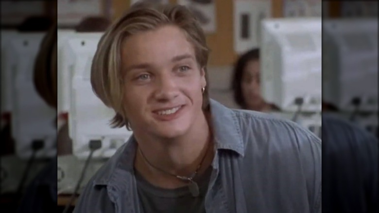 Jeremy Renner with blond hair