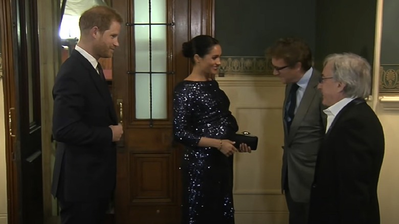 Meghan Markle wearing Roland Mouret dress