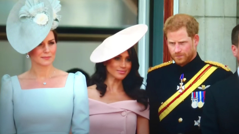 Kate Middleton, Meghan Markle, Prince Harry together