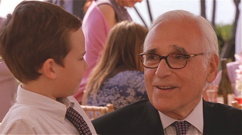 Harold Gould in Freaky Friday next to Ryan Malgarini