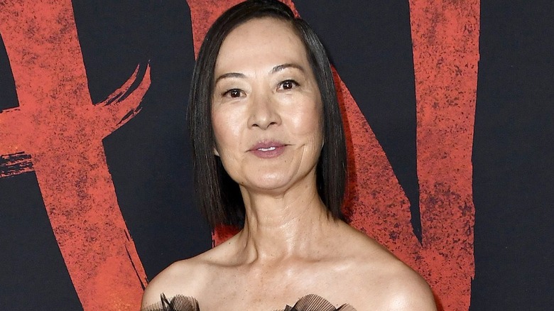 Rosalind Chao at Mulan premiere 2020