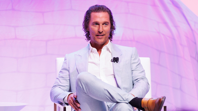 Matthew McConaughey speaking