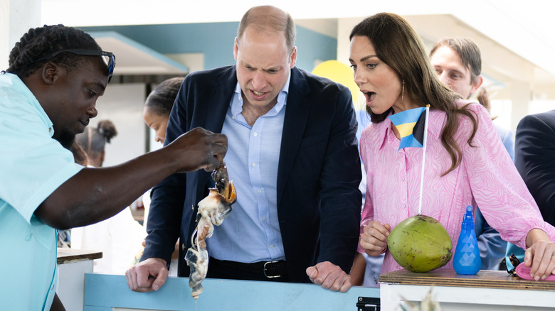 Prince William and Kate Middleton in the Bahamas