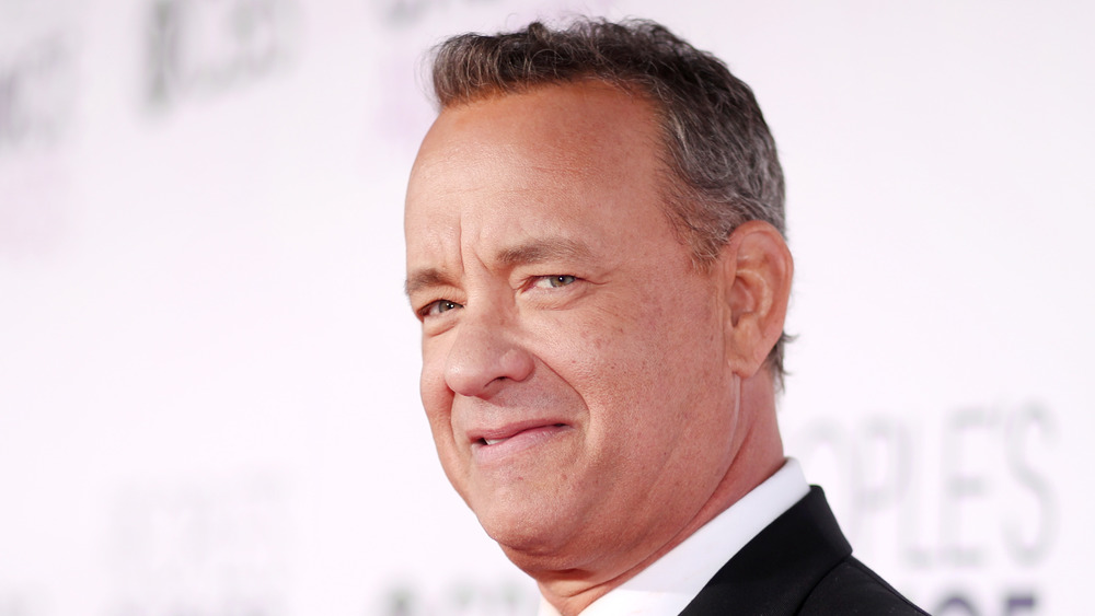 Tom Hanks smiling