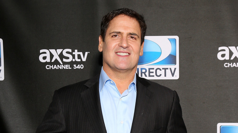 Mark Cuban smiling