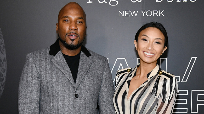 Jeezy and Jeannie Mai at an event