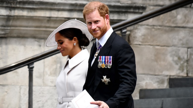 Prince Harry Meghan Markle in formalwear