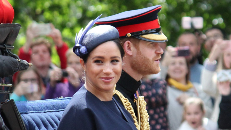 Meghan Markle Prince Harry royal carriage 