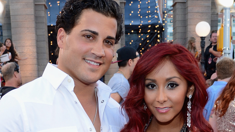 Snooki and Gionni Polizzi, red carpet