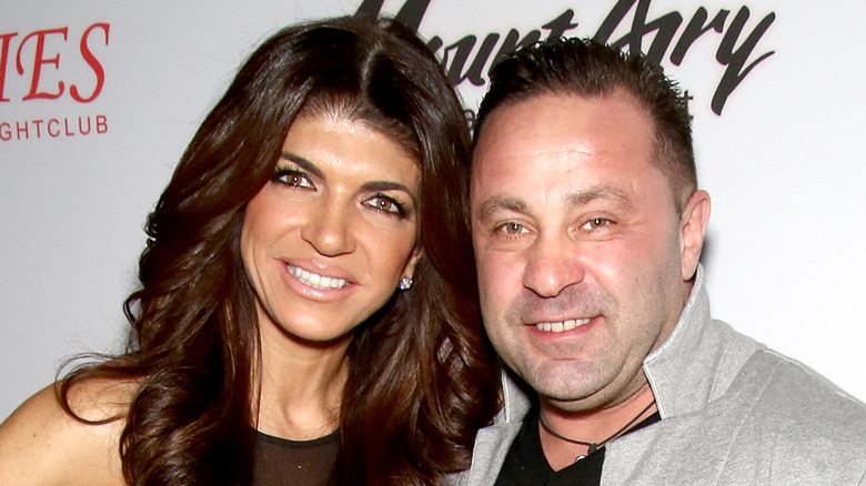 Teresa Giudice and Joe Giudice posing together