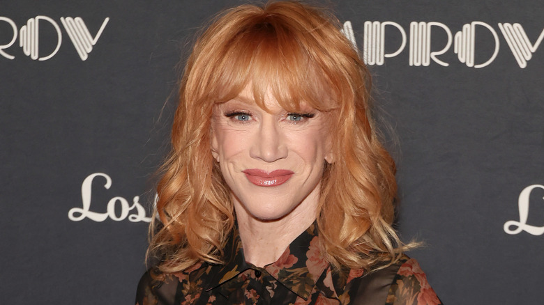 Kathy Griffin on red carpet