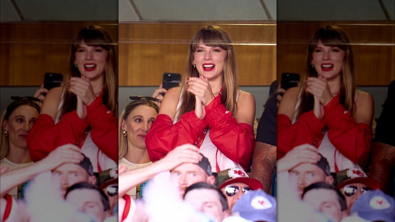 Taylor Swift at Kansas City Chiefs game 