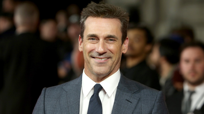 Jon Hamm smiling