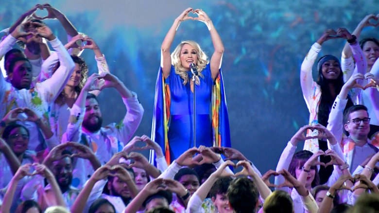 Carrie Underwood at the 2018 CMA Awards