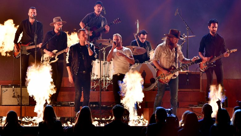 Dierk Bentley and Brothers Osborne at the 2018 CMA Awards