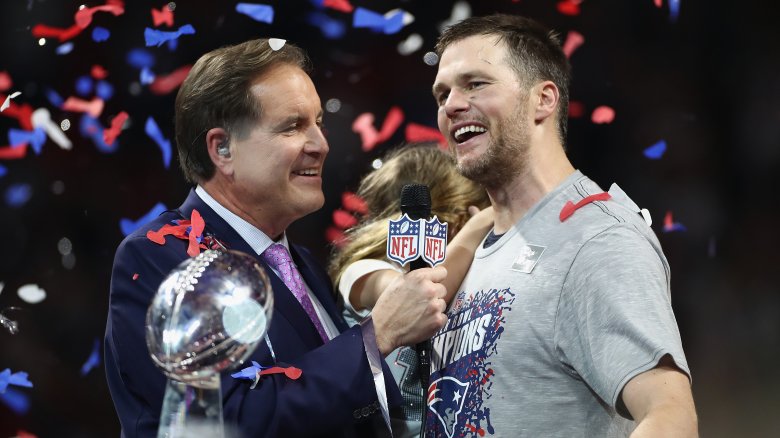 Jim Nantz & Tom Brady