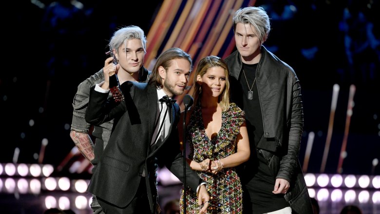 Kyle Trewartha, Zedd, Maren Morris, and Michael Trewartha 