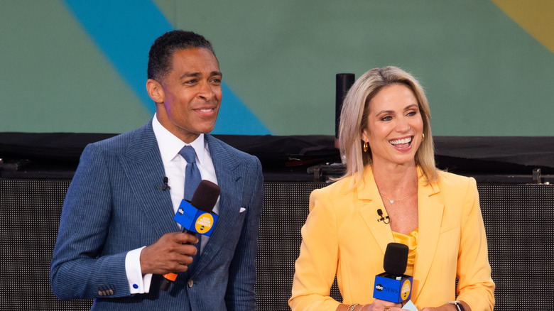 T.J. Holmes and Amy Robach for GMA