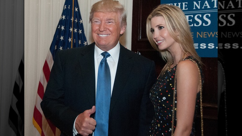 Donald Ivanka Trump smiling thumb