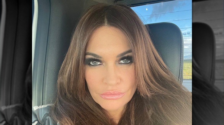 Kimberly Guilfoyle pouting selfie