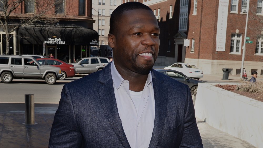 50 Cent on way to court