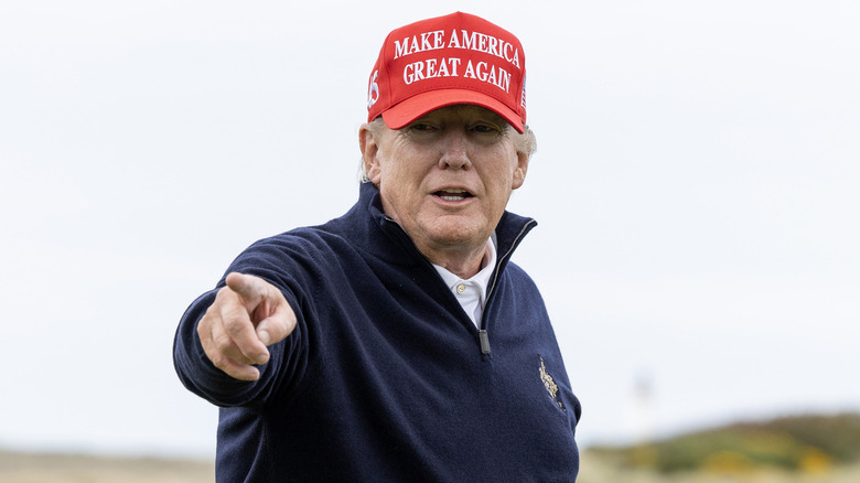 Donald Trump red MAGA hat