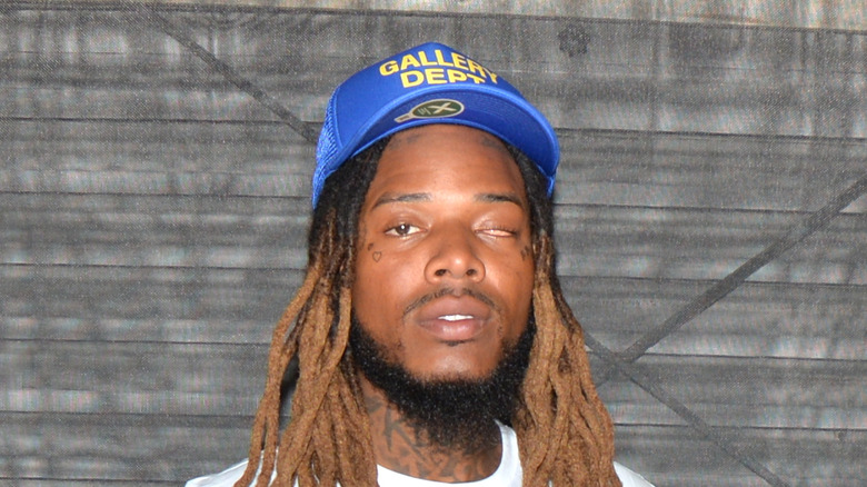 Fetty Wap wearing a cap