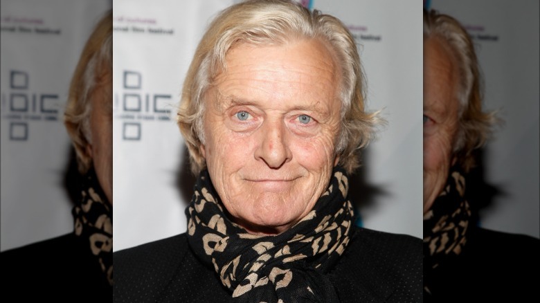 Rutger Hauer smiling at event