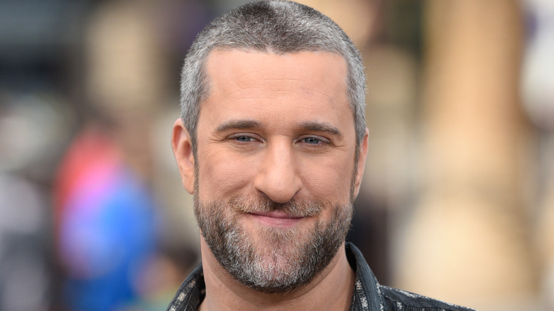 Dustin Diamond smirking