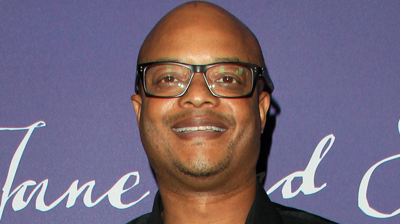 Todd Bridges wearing glasses