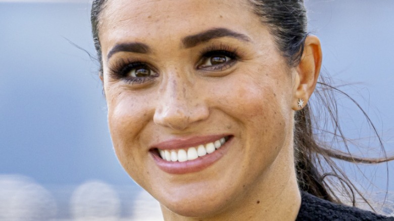 Meghan Markle smiling