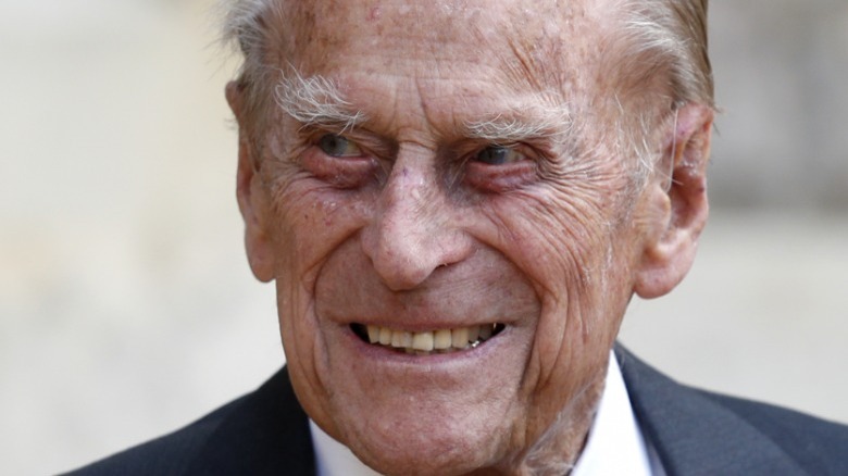 Prince Philip smiling