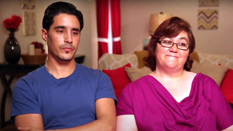 Danielle and Mohamed on "90 Day Fiancé"